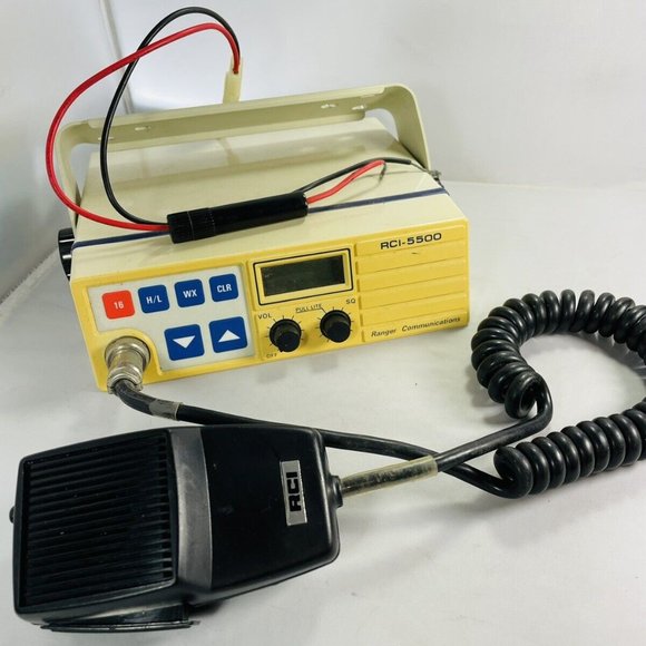 Ranger RCI-5500 VHF Mobile Marine Transceiver Radio Communications - Picture 1 of 11